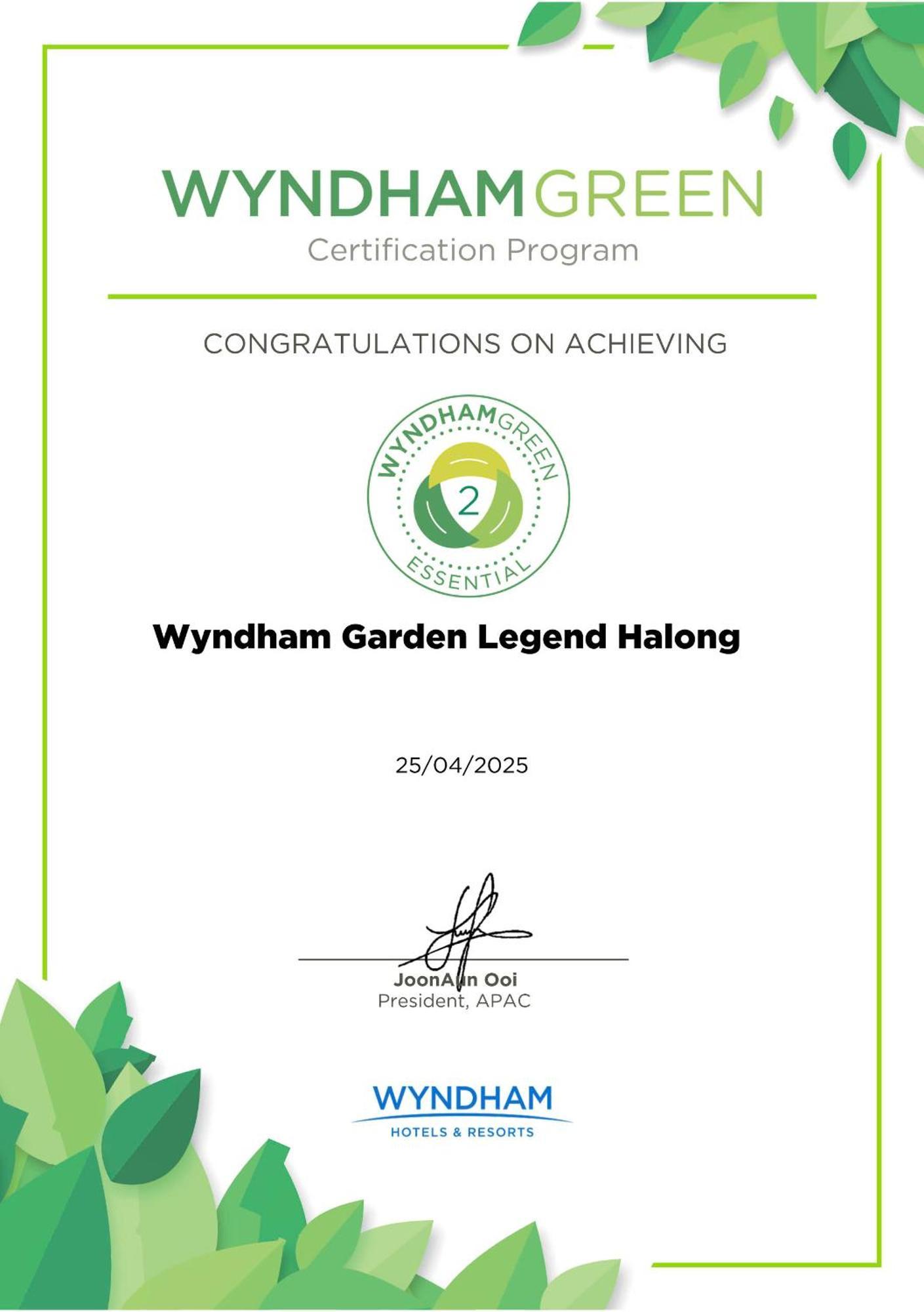 Wyndham Garden Legend Halong Ξενοδοχείο Χα Λονγκ Εξωτερικό φωτογραφία